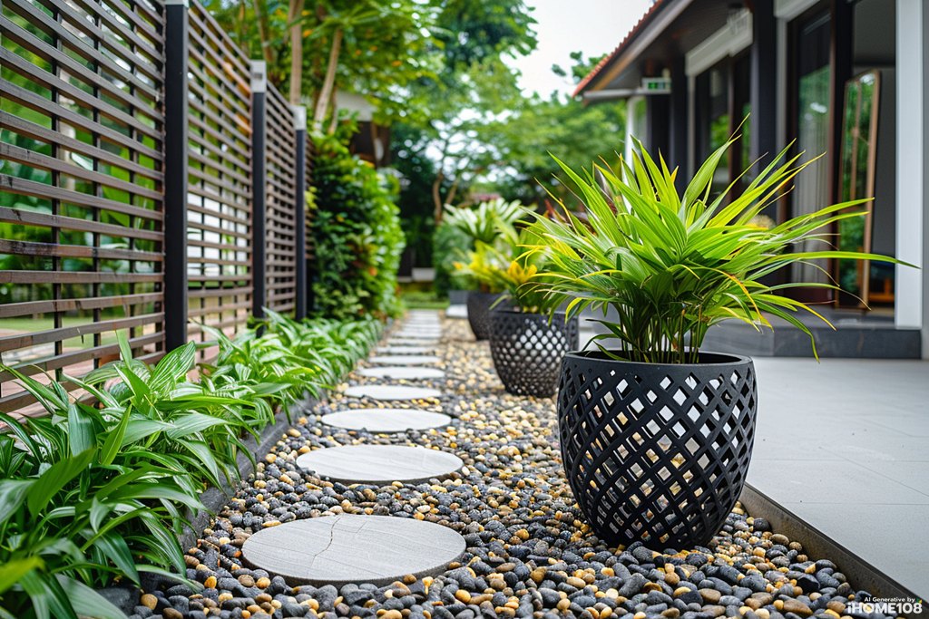 Thiết kế sân vườn hiện đại